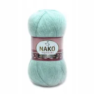Pasmanteria - Włóczka NAKO ANGORA LUKS 100g kolor 10023/ mięta - miniaturka - grafika 1