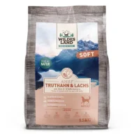 Sucha karma dla psów - Wildes Land DOG Soft Truthahn Lachs - indyk i łosoś - półwilgotna karma dla psa 1.5 kg - miniaturka - grafika 1