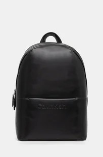 Calvin Klein plecak męski kolor czarny duży gładki K50K512536 - Plecaki - miniaturka - grafika 1