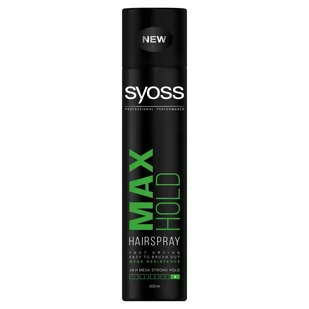 Syoss Lakier do Włosów Max Hold 300ml - Kosmetyki do stylizacji włosów - miniaturka - grafika 1