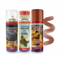 Środki do obuwia i ubrań - Pianka ze Szczotką Spray Jasny Brąz do Zamszu i Impregnat Palc Zestaw 3w1 - miniaturka - grafika 1