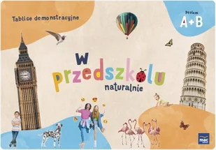 W Przedszkolu Naturalnie. Poziom A+ i B. Tablice demonstracyjne - Edukacja przedszkolna - miniaturka - grafika 1