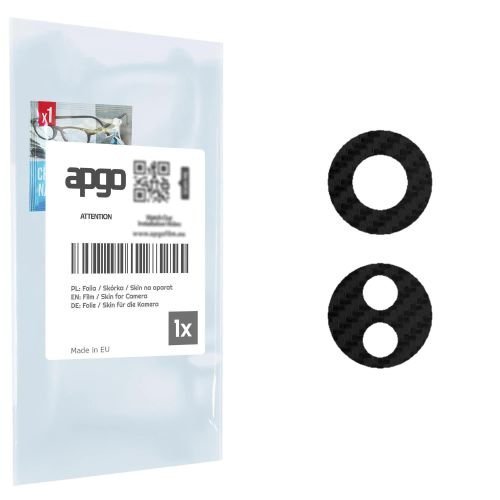 folia naklejka skórka strukturalna na wyspę aparatu do ZTE Libero 5G IV - różne kolory na kamerę, obiektyw apgo SKINS Lens Protector