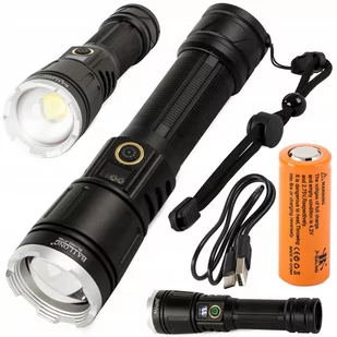 LATARKA TAKTYCZNA WOJSKOWA BAILONG LED XHP160 ZOOM - Latarki - miniaturka - grafika 1