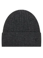 Czapki damskie - Calvin Klein Czapka Ck Metal Wool Beanie LV04D8032G Szary - miniaturka - grafika 1