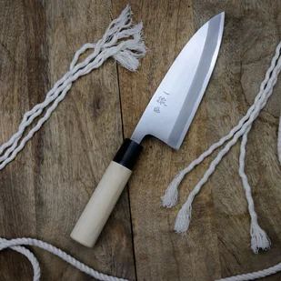 Ittetsu Forge Shirogami#2 Nóż Deba 16,5 cm - Noże kuchenne - miniaturka - grafika 9