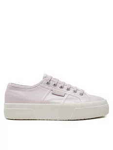 Superga Tenisówki Platform Pearl Matte Canv 2740 S21362W Fioletowy - Trampki damskie - miniaturka - grafika 1