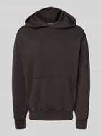 Bluzy męskie - Bluza z kapturem o kroju relaxed fit z kieszenią kangurką - miniaturka - grafika 1