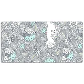 Podkładki na biurko - Mata ochronna na biurko Kwiaty 120x60 cm - miniaturka - grafika 1