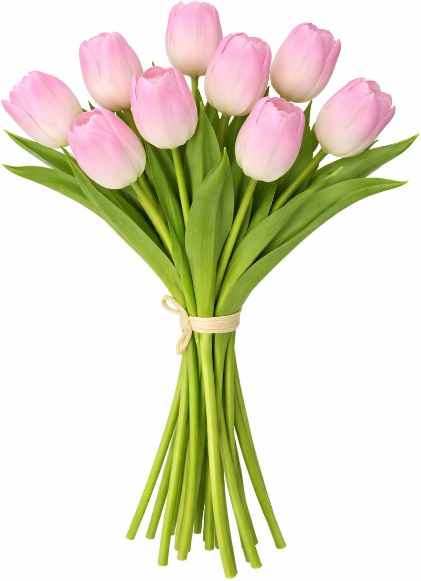 kwiatydonice Tulipan bukiet 10 szt. mix kolorów 32 cm