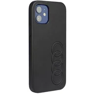 Etui i futerały do telefonów - Etui Audi Synthetic Leather na iPhone 11 Pro 5.8" - czarne AU-TPUPCIP11-TT/D1-BK - miniaturka - grafika 1