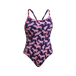 FUNKITA Strój kąpielowy damski jednoczęściowy DIAMOND BACK ONE PIECE sweet stripes - Stroje kąpielowe - miniaturka - grafika 3