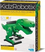 Roboty dla dzieci - 4M 4M Kidzrobotix DIY set Tyrannosaurus Rex Robot - miniaturka - grafika 1