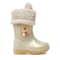 Buty dla dziewczynek - Kalosze Mayoral 42532 Écru - miniaturka - grafika 1