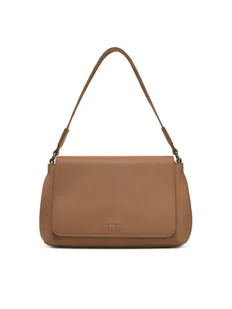 Calvin Klein Torebka K60K613085 Beżowy - Torebki damskie - miniaturka - grafika 1