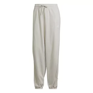 adidas Damskie spodnie do biegania Jogger Hyperglam z 3 paskami, oversize, z bocznymi suwakami - Spodnie damskie - miniaturka - grafika 1