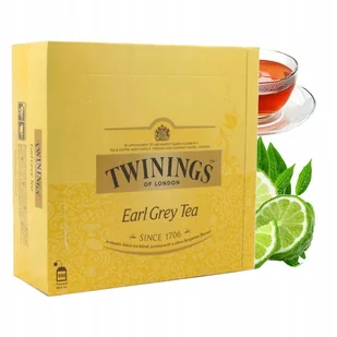 TWININGS herbata czarna ekspresowa MEDIUM Earl Grey 100 torebek - Herbata - miniaturka - grafika 1