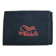 Pozostałe akcesoria fryzjerskie - Wella Professionals, profesjonalny ręcznik do koloryzacji, 100% bawełny, czarny - miniaturka - grafika 1