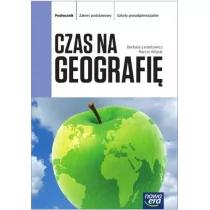 Nowa Era Czas na geografię Podręcznik Zakres podstawowy. Klasa 1-3 Szkoły ponadgimnazjalne Geografia - Barbara Lenartowicz, Marcin Wójcik - Podręczniki dla liceum - miniaturka - grafika 1