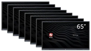 Zestaw Aktywna Tablica 8 x monitor interaktywny Avtek TS 7 Lite 65 - Tablice interaktywne - miniaturka - grafika 1