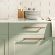 Meble modułowe i akcesoria - Uchwyty Meblowe Do Szafek Szuflad Kuchennych 5 Szt. Brąz 192MM Stal Nierdz. - miniaturka - grafika 1