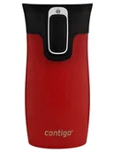 Kubki termiczne - Kubek termiczny Contigo West Loop Mini 300ml - czerwony metalik - miniaturka - grafika 1