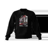Odzież do sportów motorowych - Czarna bluza RIVALS-M - miniaturka - grafika 1
