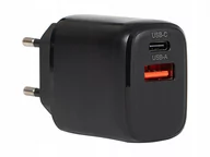 Ładowarki do telefonów - ŁADOWARKA SIECIOWA KOSTKA USB USB-C PD SZYBKIE STABILNE ŁADOWANIE MOCNA 20W - miniaturka - grafika 1