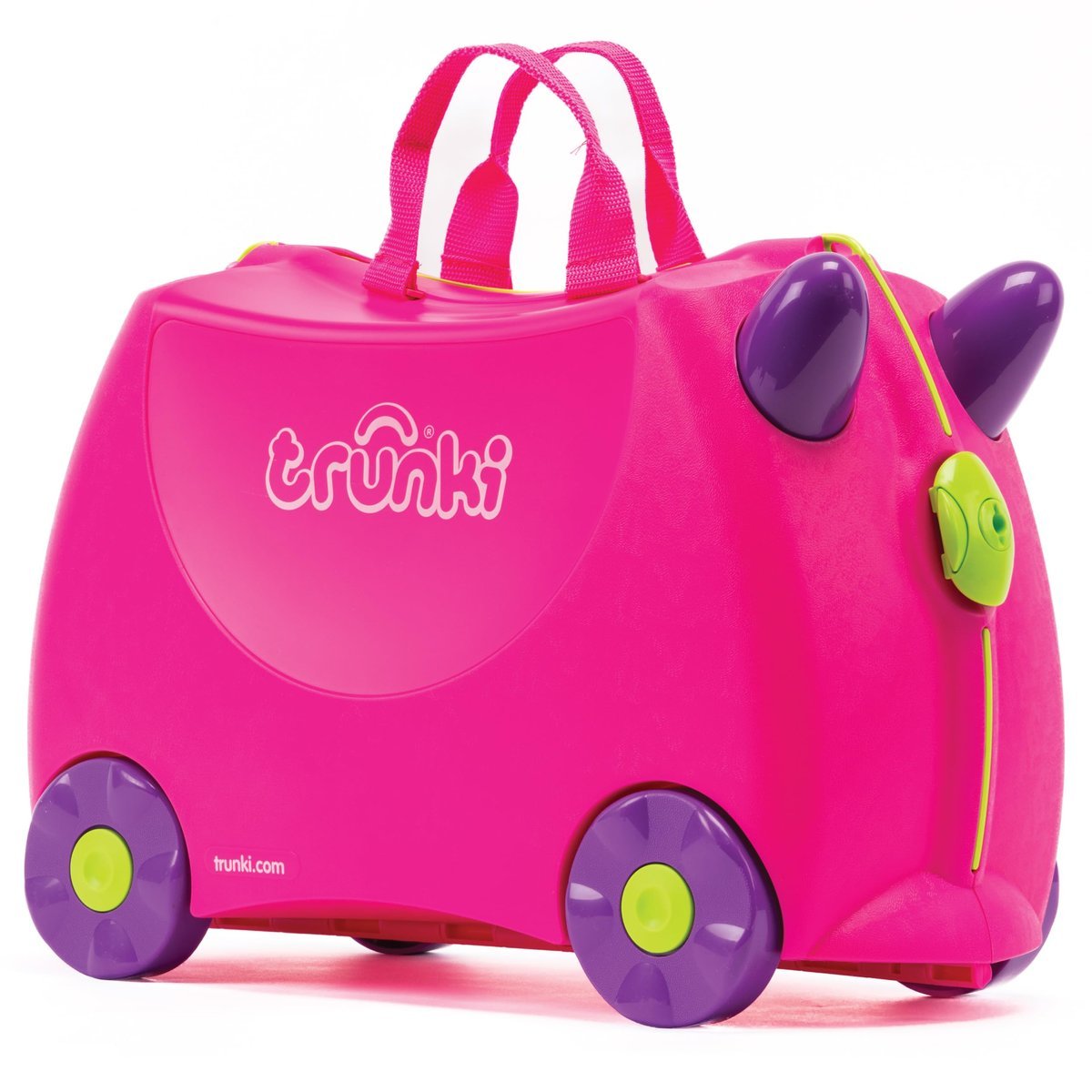 Walizka Trunki 0061-GB01-UKV różowy dziecięca na kółkach