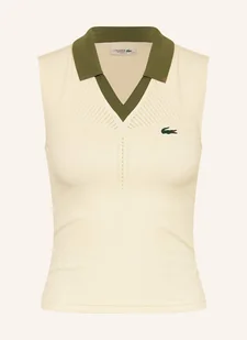 Lacoste Funkcyjna Koszulka Polo lila - LACOSTE - Koszulki i topy damskie - miniaturka - grafika 1