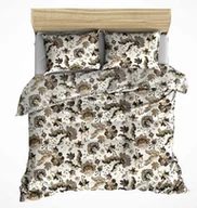 Pościel - pościel bawełna lux 220x240 + 2 poszewka B 384 powiew orientu biały - miniaturka - grafika 1