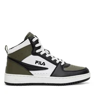 Buty dla chłopców - Sneakersy Fila LEVANTO MID FFT0112-13389 Zielony - miniaturka - grafika 1