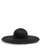 Czapki damskie - Guess Kapelusz Fedora AW9499 COT01 Czarny - miniaturka - grafika 1