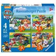 Puzzle - Ravensburger Paw Patrol Puzzle 4in1 69361 - miniaturka - grafika 1