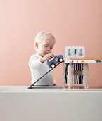 Tory, garaże, parkingi - Kids Concept Zabawka warsztat samochodowy Aiden 1000306 - miniaturka - grafika 1