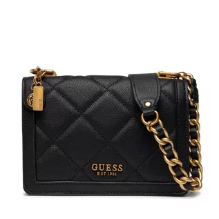 Torebki damskie - Guess Torebka Abey Crossbody Flap HWQB85 58210 BLACK - grafika 1