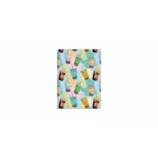 Biurfol Notes A6 kratka bubble tea - Notesy i bloczki - miniaturka - grafika 1