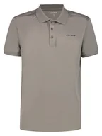 Koszulki sportowe męskie - Icepeak Funkcyjna koszulka polo w kolorze szarobrązowym - miniaturka - grafika 1