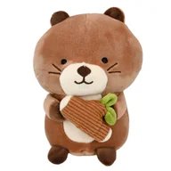 Maskotki i pluszaki - Bóbr z pieńkiem, Chinchilla - miniaturka - grafika 1