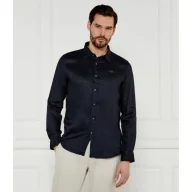 Koszule męskie - Aeronautica Militare Lniana koszula Regular Fit - miniaturka - grafika 1