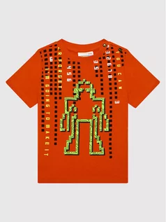 Koszulki dla chłopców - Coccodrillo T-Shirt ZC1143201REM Czerwony Regular Fit - grafika 1