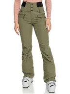 Spodnie narciarskie - Roxy Spodnie narciarskie w kolorze khaki - miniaturka - grafika 1