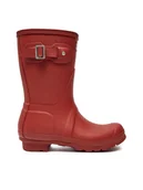 Kalosze damskie - Hunter Kalosze WFS1000RMA Czerwony - miniaturka - grafika 1