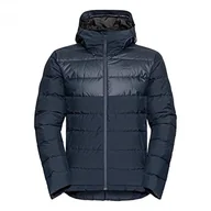 Kurtki męskie - Odlo Męska kurtka ocieplana Severin N-thermic z kapturem - miniaturka - grafika 1