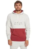 Swetry męskie - Quiksilver Sweter męski, szary, XS - miniaturka - grafika 1