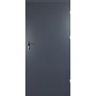 Drzwi techniczne RT01 antracyt 80P - Drzwi zewnętrzne - miniaturka - grafika 1
