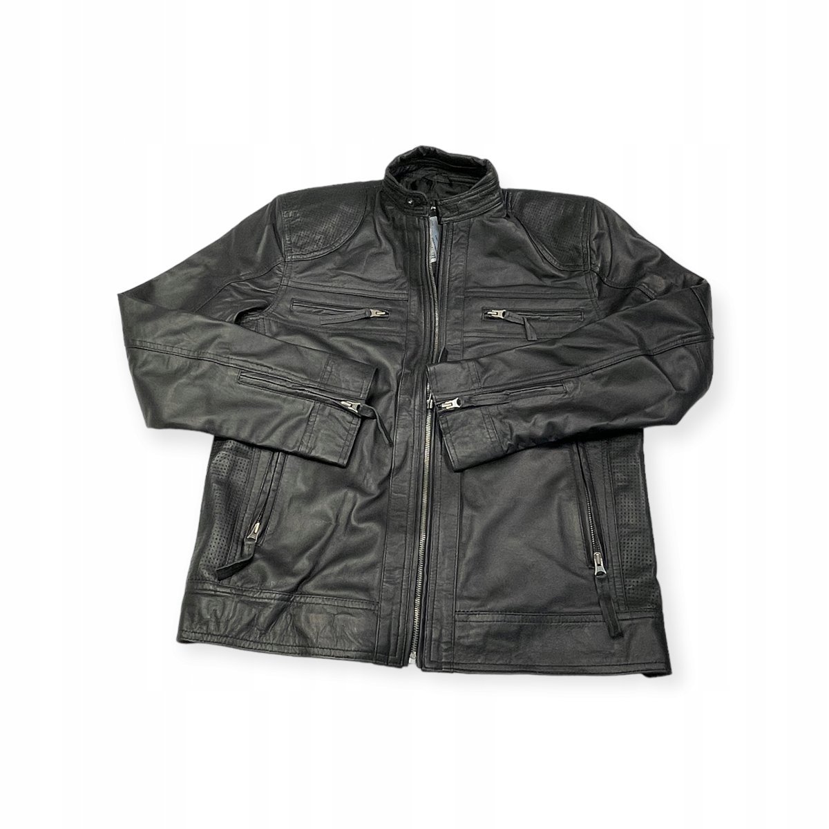 Skórzana kurtka męska Real Leather M