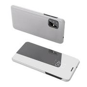 Etui i futerały do telefonów - Samsung Clear View Case futerał etui z klapką Galaxy S20 Ultra srebrny - miniaturka - grafika 1