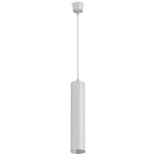 Zwisowa lampa Focus P075PL-01W nad wyspę metalowa biała - Lampy sufitowe - miniaturka - grafika 1
