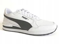 Sneakersy damskie - Buty sportowe PUMA ST RUNNER v4 399736-03 białe sneakersy 36 - miniaturka - grafika 1